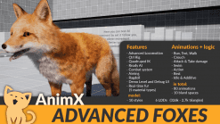 AnimX: Advanced Foxes