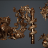 Chinese Dragon Statues